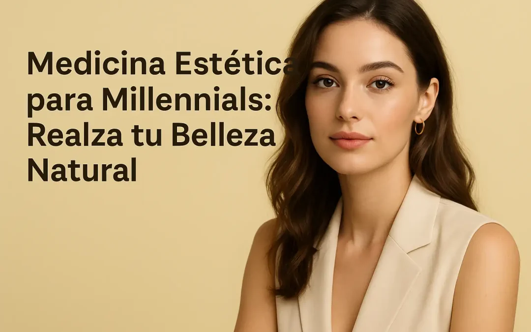 Medicina Estética para Millennials: Realza tu Belleza Natural Antes de los 30