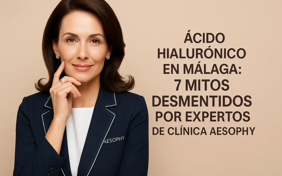 ¿Ácido Hialurónico? 7 Mitos que Clínica Aesophy Aclara para Ti