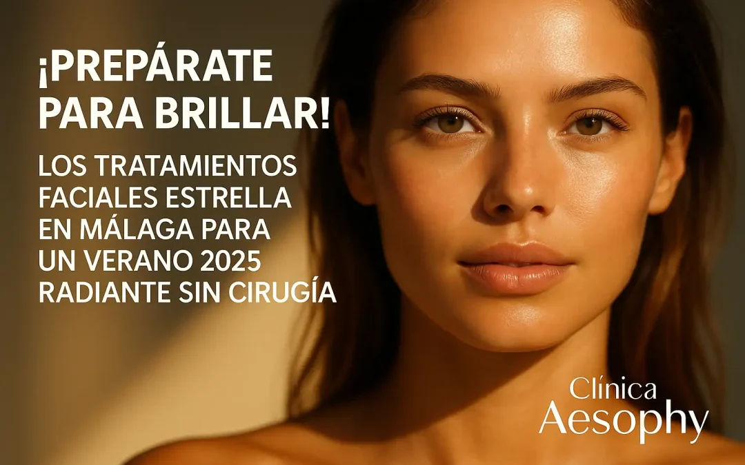 Belleza Natural en Verano 2025: Tratamientos Faciales sin Excesos en Clínica Aesophy Málaga